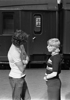 Kulturmøde på Hovedbanegården 1970erne. Foto: Uwe Bødevadt.